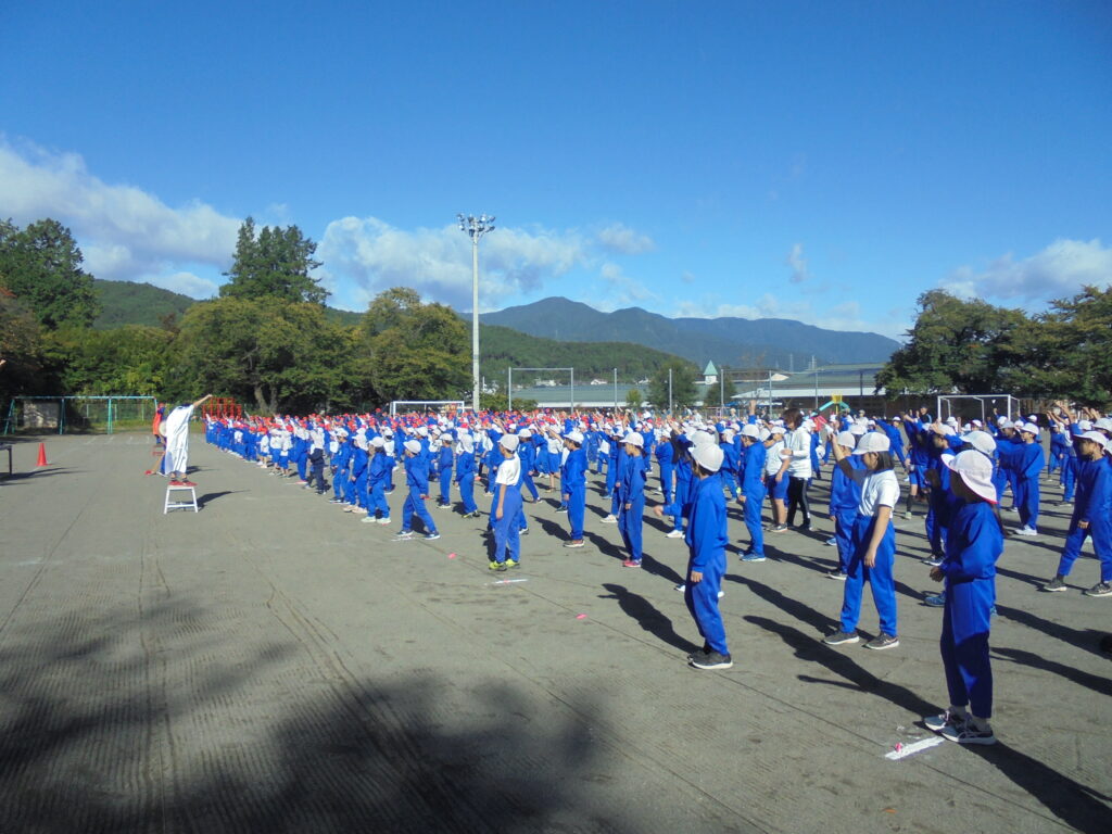 運動会に向けて~全校でがんばっています 長野県山形村立山形小学校|長野県山形村